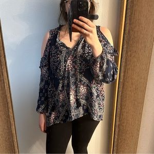 Open Shoulder Blouse
